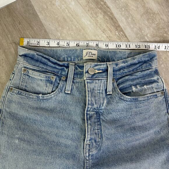 J.Crew Slouchy boyfriend jeans in Cowboy wash size 25 - Picture 8 of 11